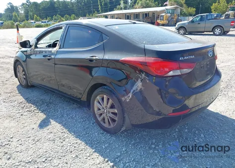 2014 Hyundai Elantra Se z USA, uszkodzony, nr VIN KMHDH4AE5EU201870